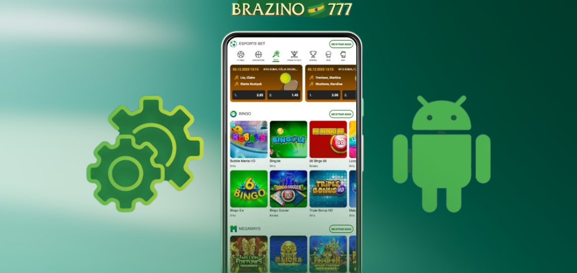 Caca-niqueis e jogos no Brazino777 Mobile